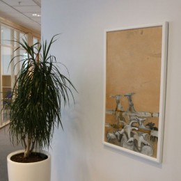 "Twelfth Floor" - Kenneth Engblom - Solo Exhibition in Kista Science Tower, Stockholm