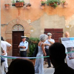 In the Heat at Antica Fornace Grazia, Deruta, Umbria, Italy