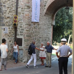 In the Heat at Antica Fornace Grazia, Deruta, Umbria, Italy