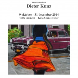 Dieter Kunz on the "Twelfth Floor" - Solo Exhibition in Kista Science Tower, Stockholm