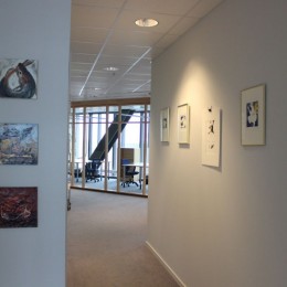 Lara Simonof on the "Twelfth Floor" - Solo Exhibition in Kista Science Tower, Stockholm