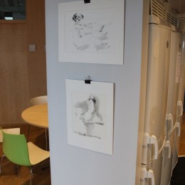 Lara Simonof on the "Twelfth Floor" - Solo Exhibition in Kista Science Tower, Stockholm