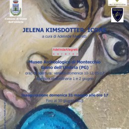 Jelena Kimsdotter - Solo Exhibition at Museo Archeologico di Montecchio, Italy