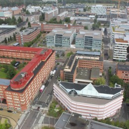 Lena Frykholm "Smultronstället" - Separatutställning på trettioförsta våningen i Kista Science Tower. Stockholm