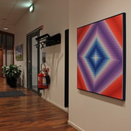 Lars Eriksson "Thirty first floor" - Solo exhibition in Kista Science Tower, Stockholm