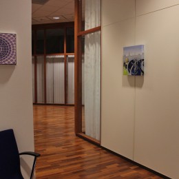 Lars Eriksson "Thirty first floor" - Solo exhibition in Kista Science Tower, Stockholm