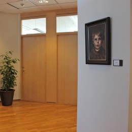 Kristin Dijkman "Thirteenth floor" - Solo exhibition i Kista Science Tower, Stockholm