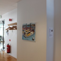 Orsi Mild "Lovely Colours" - Solo Exhibition in Kista Science Tower, Stockholm