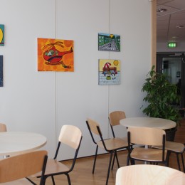 Orsi Mild "Lovely Colours" - Solo Exhibition in Kista Science Tower, Stockholm