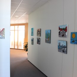 Orsi Mild "Lovely Colours" - Solo Exhibition in Kista Science Tower, Stockholm