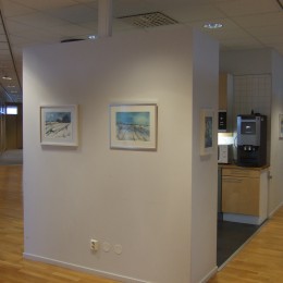 Ann (AnnJo) Johansson & Birgit Björklund "Trettonde Våningen" - Duoutställning i Kista Science Tower, Stockholm