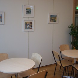 Ann (AnnJo) Johansson & Birgit Björklund "Kolmeteistkümnes Korrus" - Duo-näitus Kista Science Tower, Stockholm