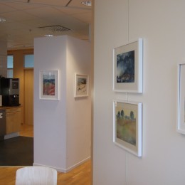 Ann (AnnJo) Johansson & Birgit Björklund "Kolmeteistkümnes Korrus" - Duo-näitus Kista Science Tower, Stockholm