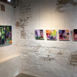 Lena Wahlstedt 'Stråk av färg' Solo exhibition at Gallery Upsala 1810, Uppsala, Sweden