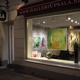 Lena Wahlstedt 'Stråk av färg' Solo exhibition at Gallery Upsala 1810, Uppsala, Sweden