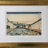 Katsushika Hokusai-Nihonbashi in Edo