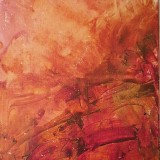Angela Winlund-Red sunset / Coucher de soleil rouge